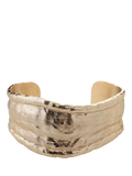 TUTTI Statement Open Cuff Bangle, Gold