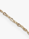 TUTTI flat waved chain bracelet in gold, UK version