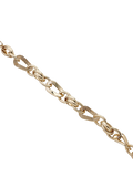 TUTTI flat waved chain bracelet in gold, UK version