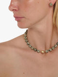 TUTTI Dalmatian Jasper beaded necklace 43cm, UK version