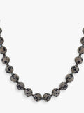 TUTTI Dalmatian Jasper beaded necklace 43cm, UK version