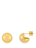 Estella Bartlett The Edit Maxi Ball Stud Earrings, Gold