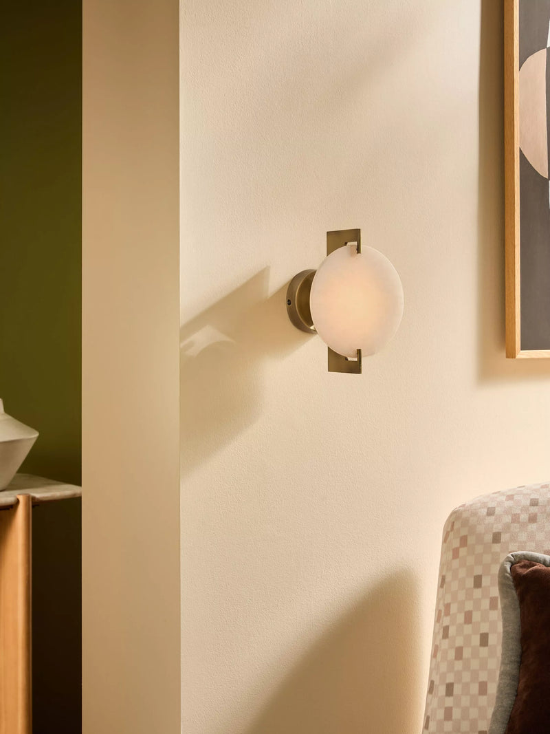 MADE Quila brass wall light (British brand)