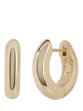 TUTTI small shade hoop earrings in gold, imported from the UK