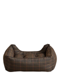 Joules Henson Check pet bed with padded sides, UK version