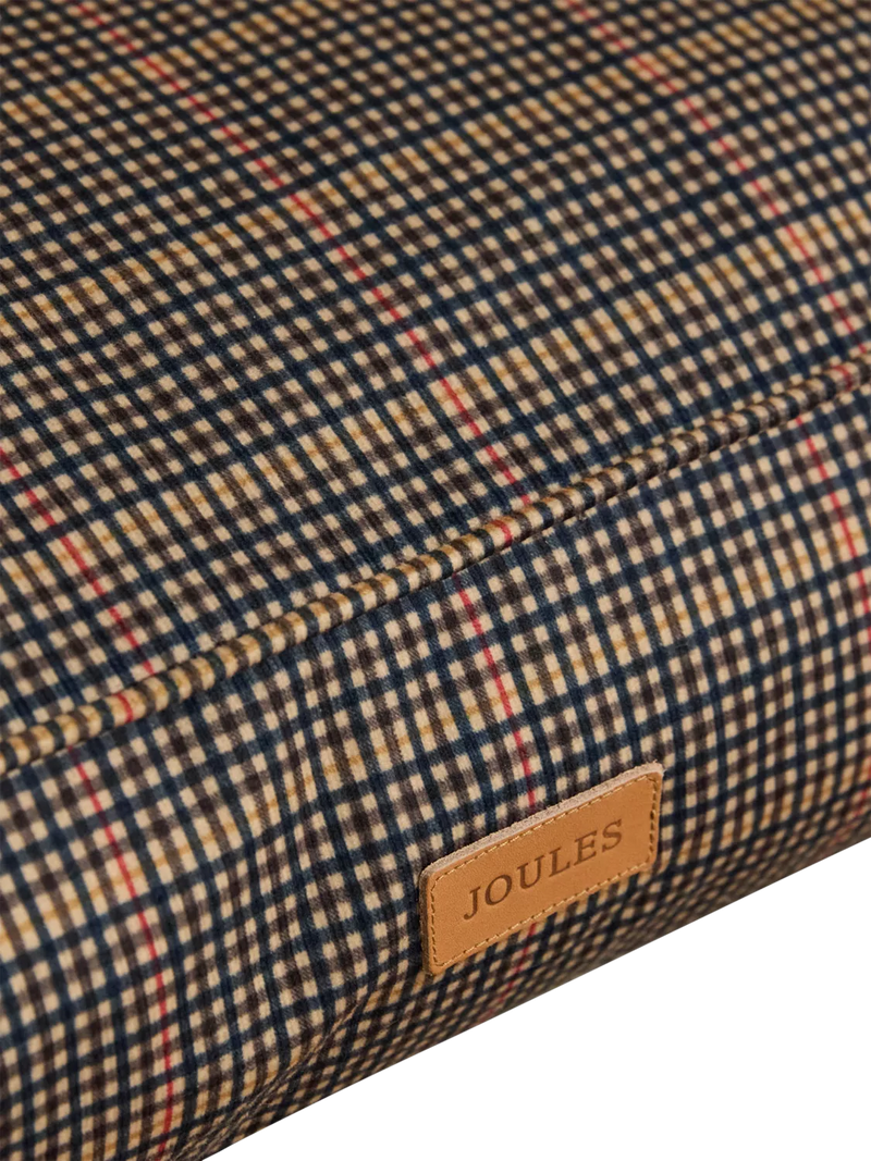 Joules Henson Check pet duvet with non-slip base, UK version