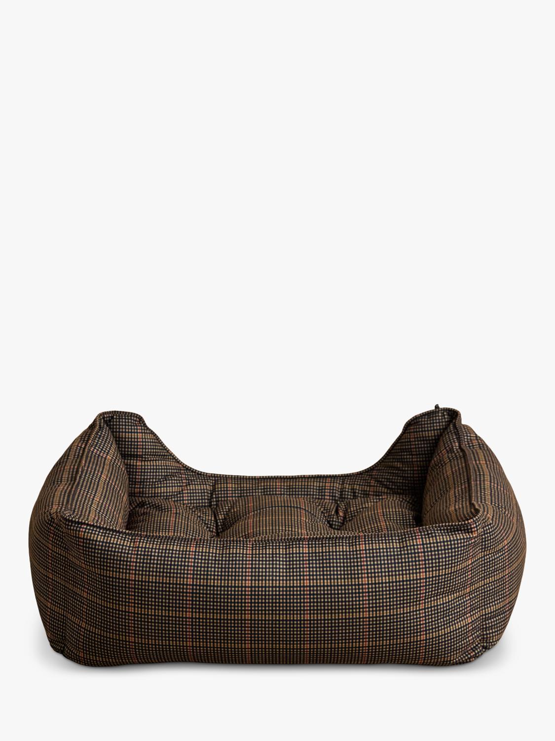 Joules Henson Check rectangular pet bed, UK version