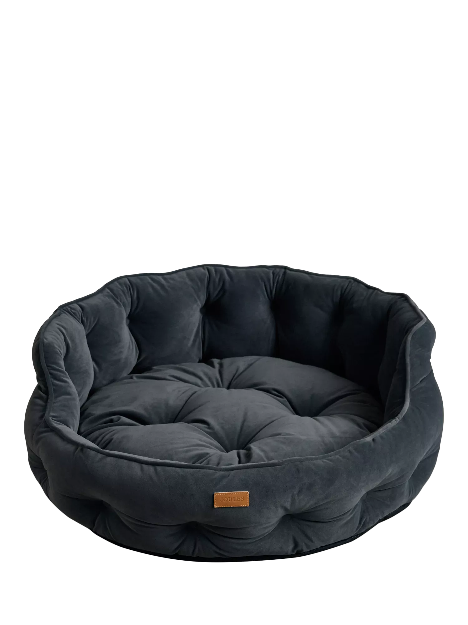 Joules velvet Chesterfield pet bed 51cm (British brand)