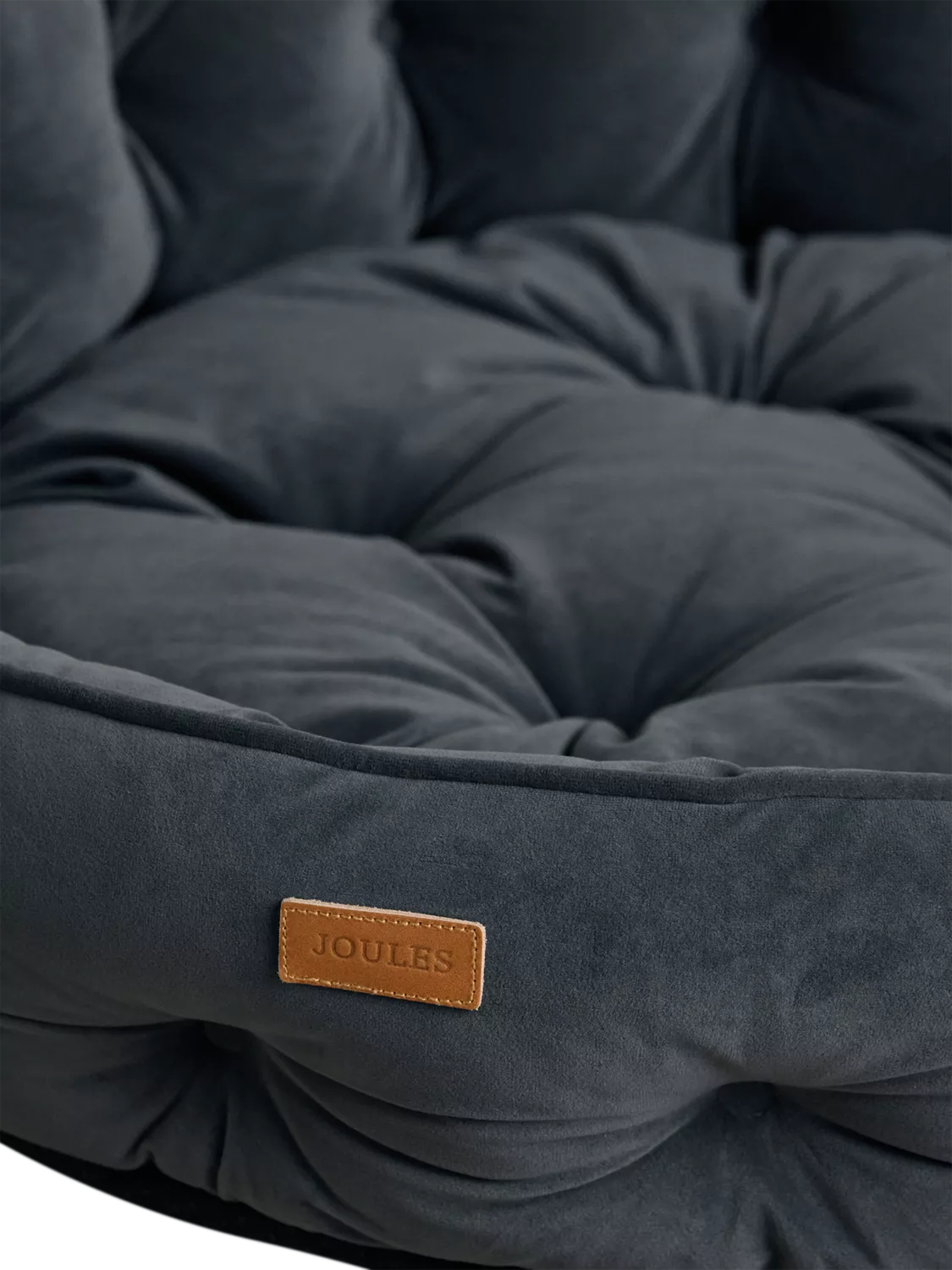 Joules velvet Chesterfield pet bed 51cm (British brand)