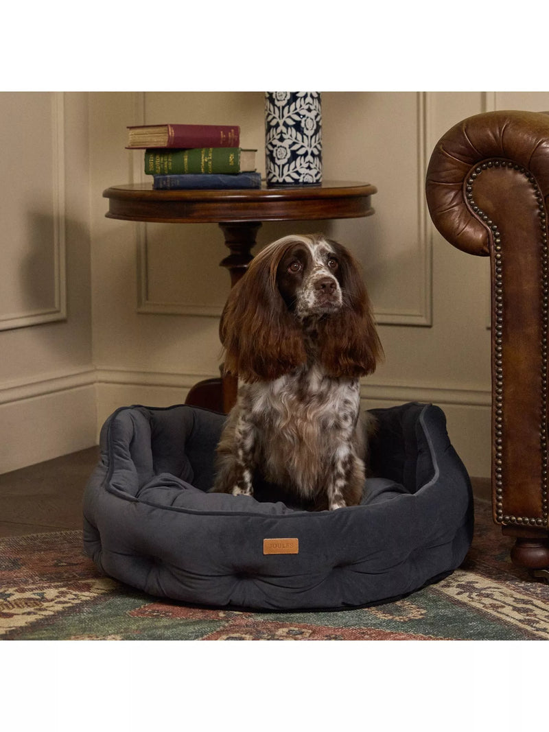 Joules velvet Chesterfield pet bed 51cm (British brand)