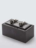 John Lewis swirl knot cufflinks silver, UK version