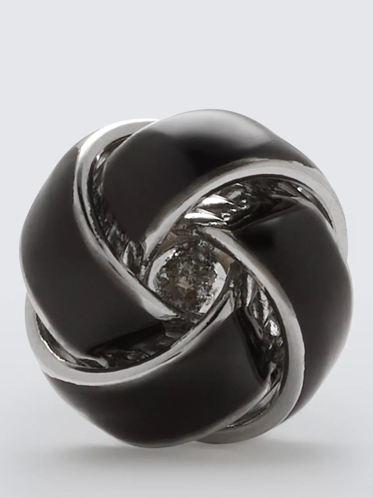 John Lewis swirl knot cufflinks silver, UK version