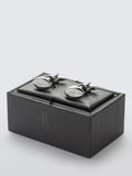 John Lewis rugby ball cufflinks silver, imported from the UK