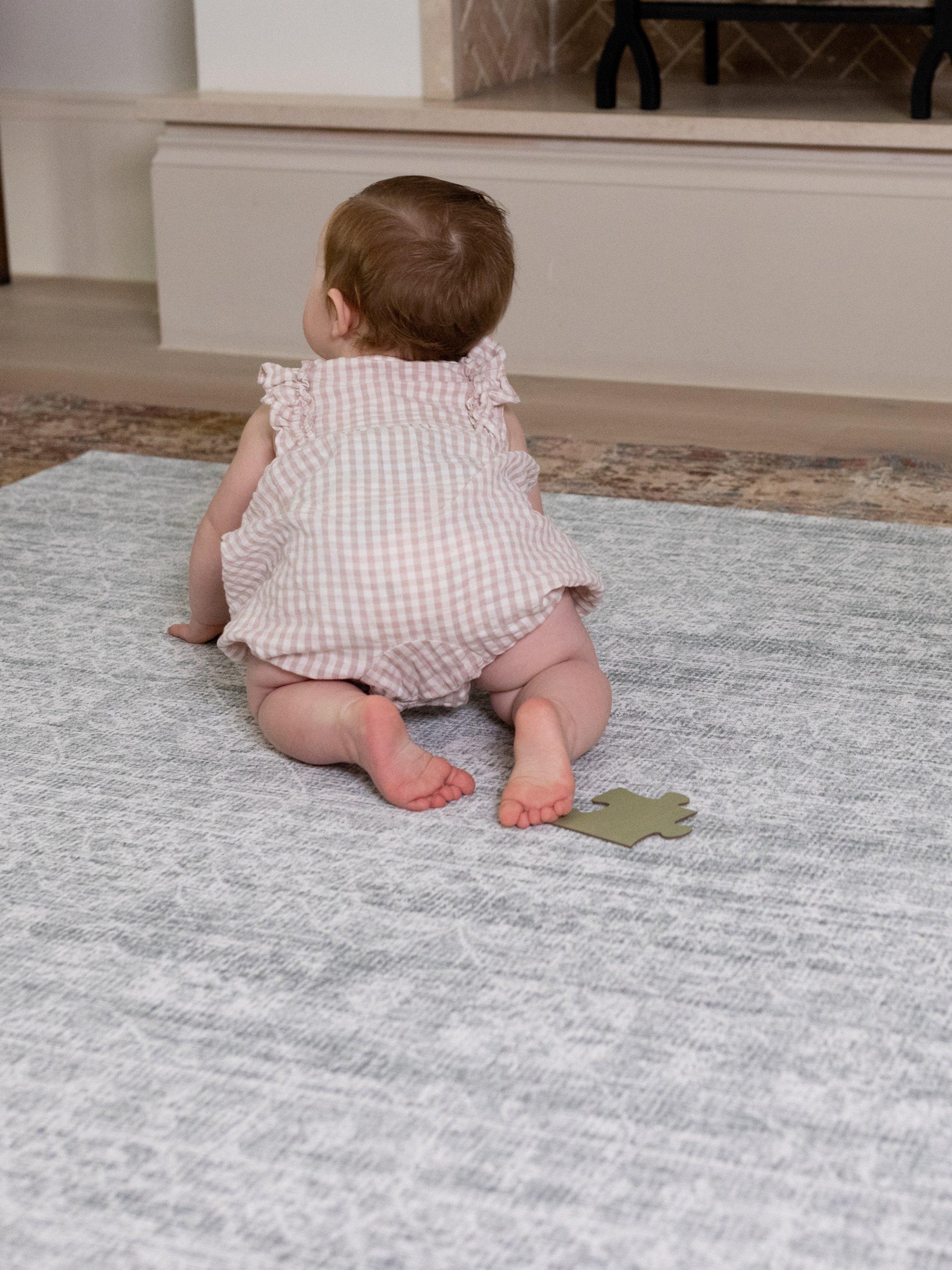 Totter + Tumble Kempton Brimfield reversible playmat 140x210cm, imported from the UK