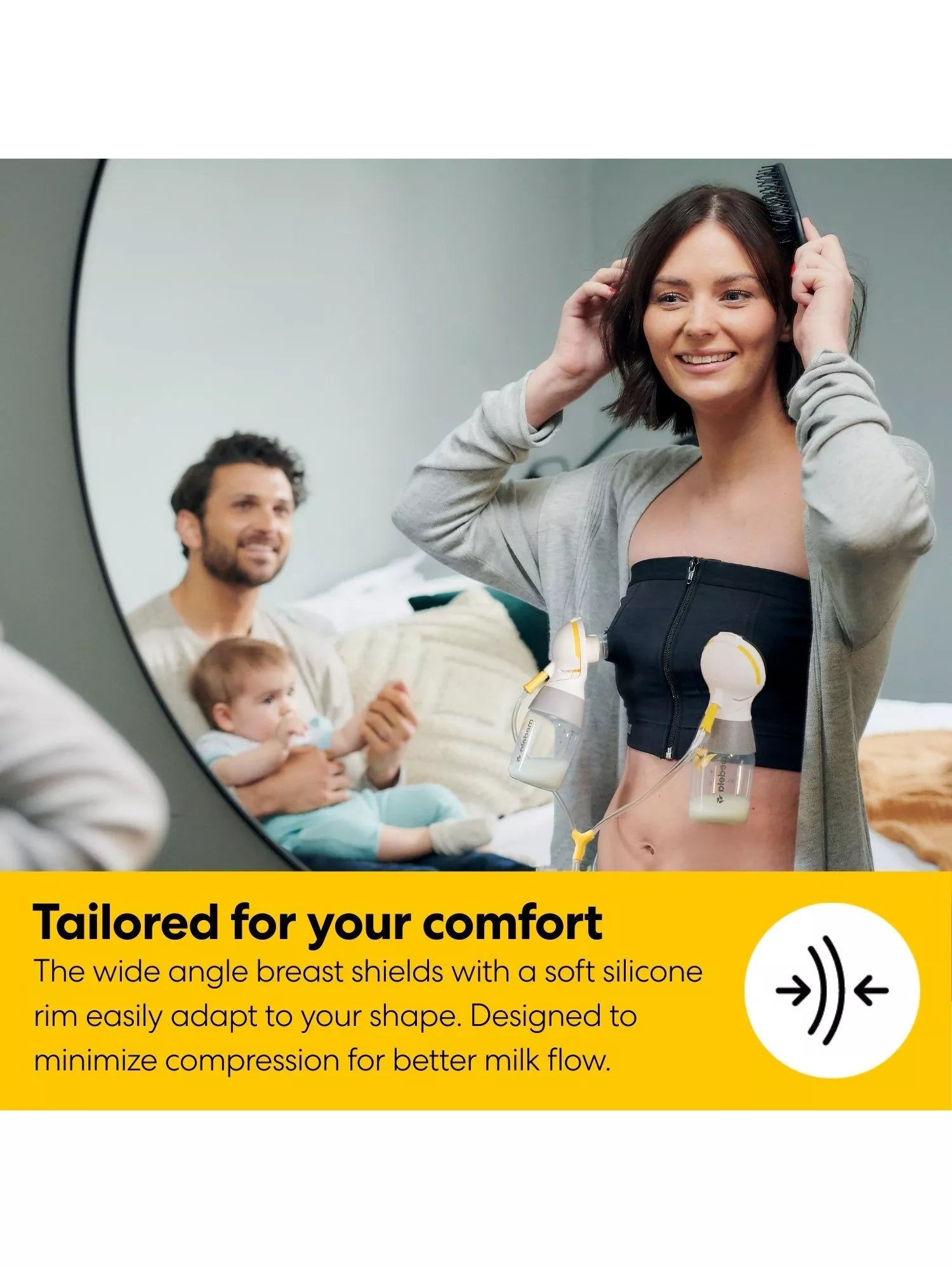 Medela Freestyle Mini Classic double electric breast pump imported from the UK