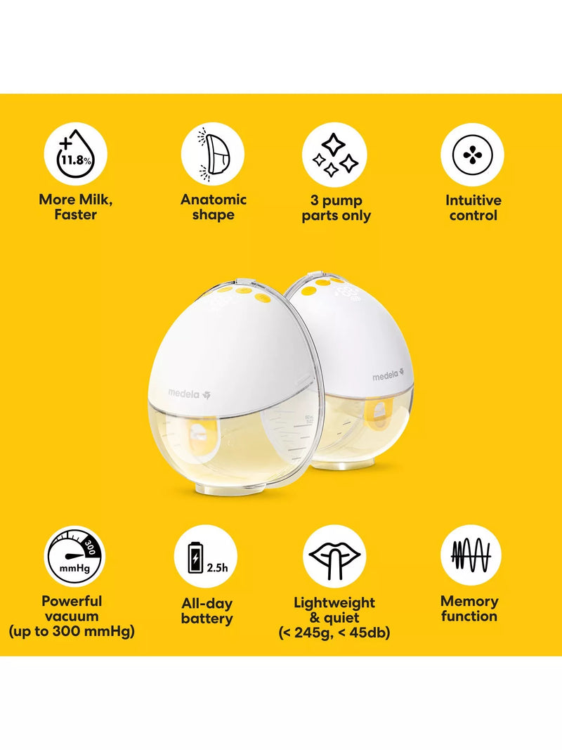 Medela Motion InBra double electric breast pump 150ml, UK version