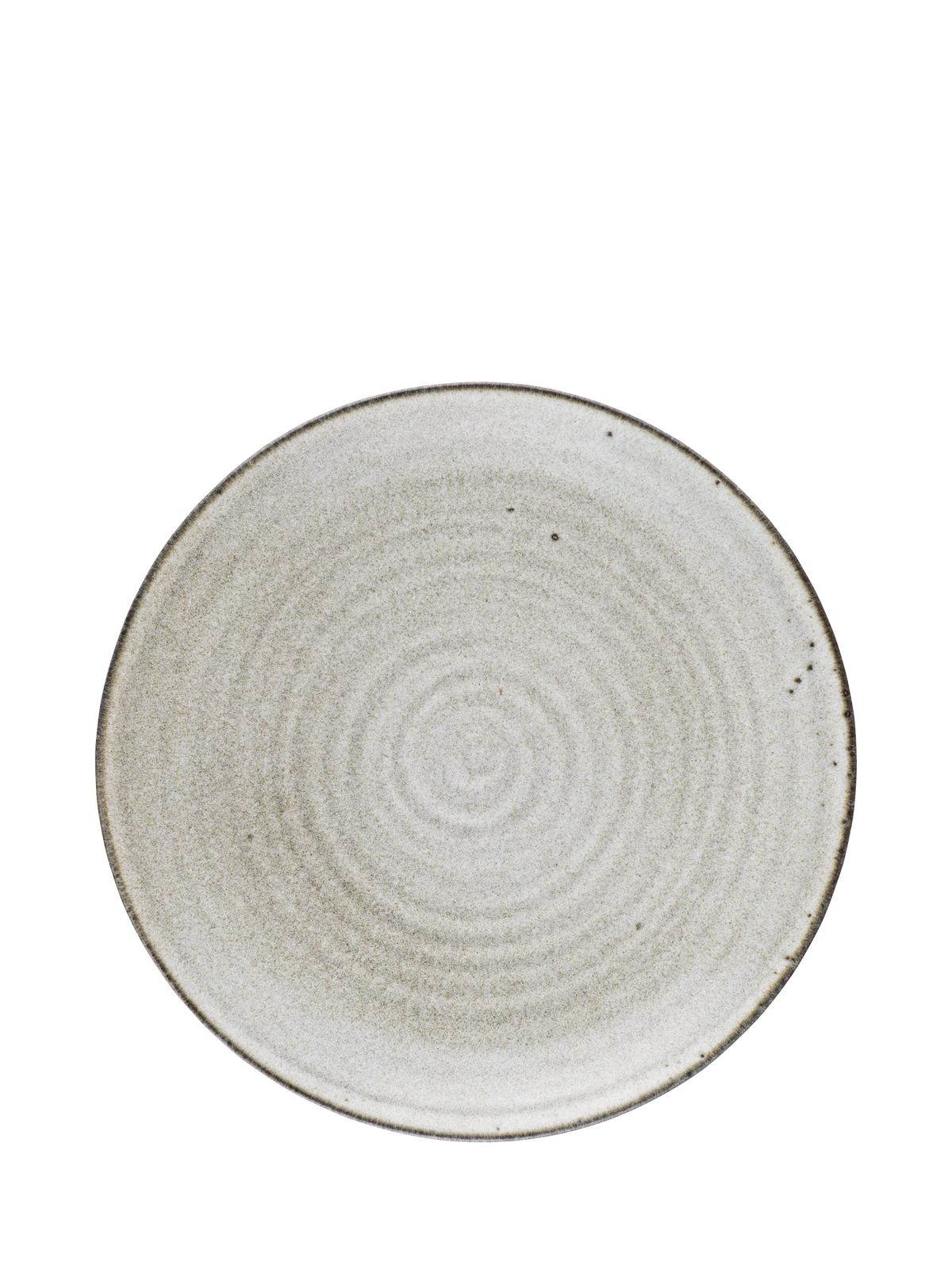 nkuku Valinha 12 piece earthenware dinnerware set grey (British brand)