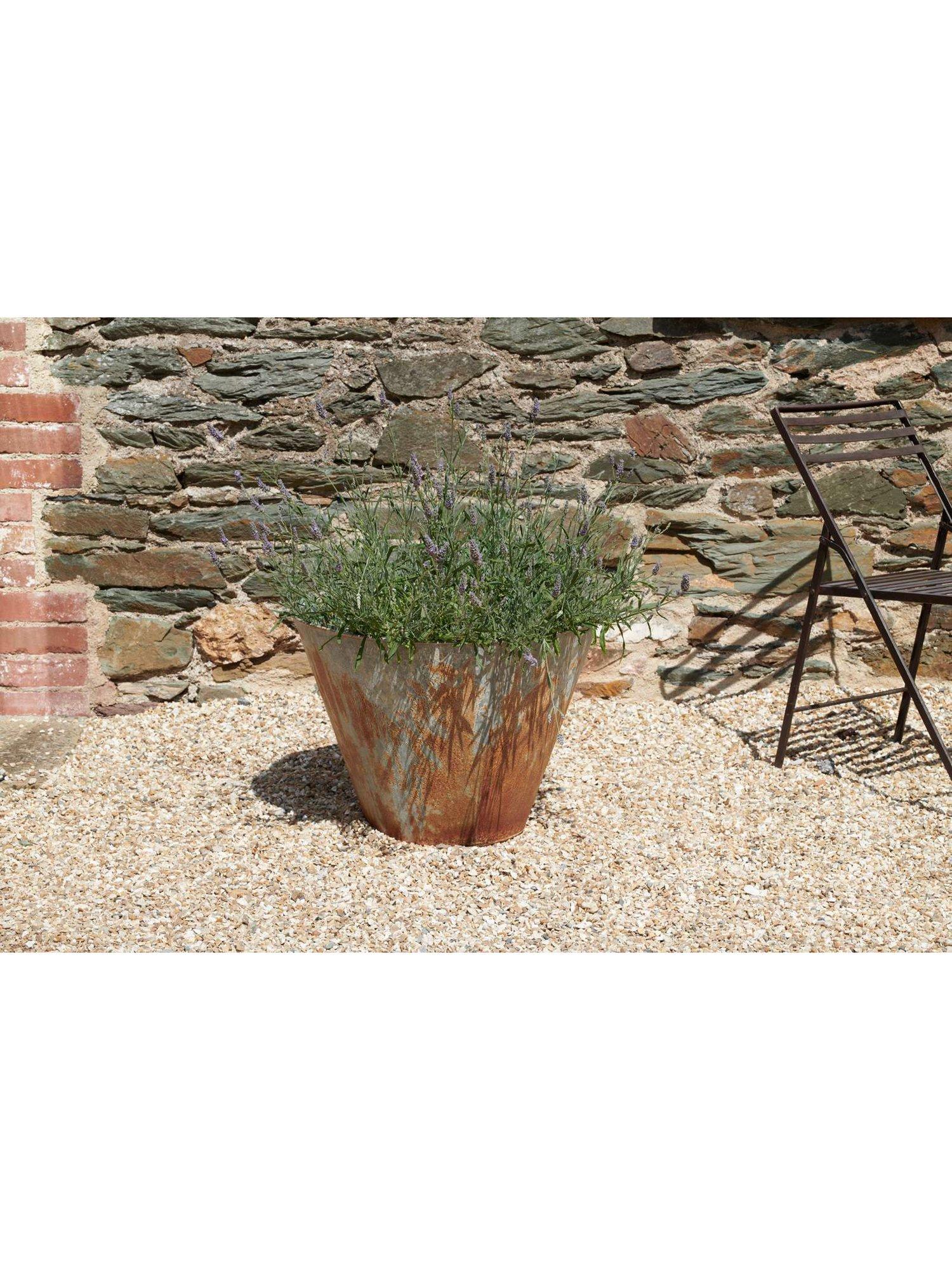 nkuku Abari Large Tapered Planter 45cm (British brand)