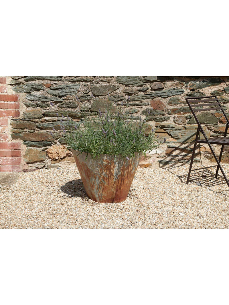 nkuku Abari Large Tapered Planter 45cm (British brand)