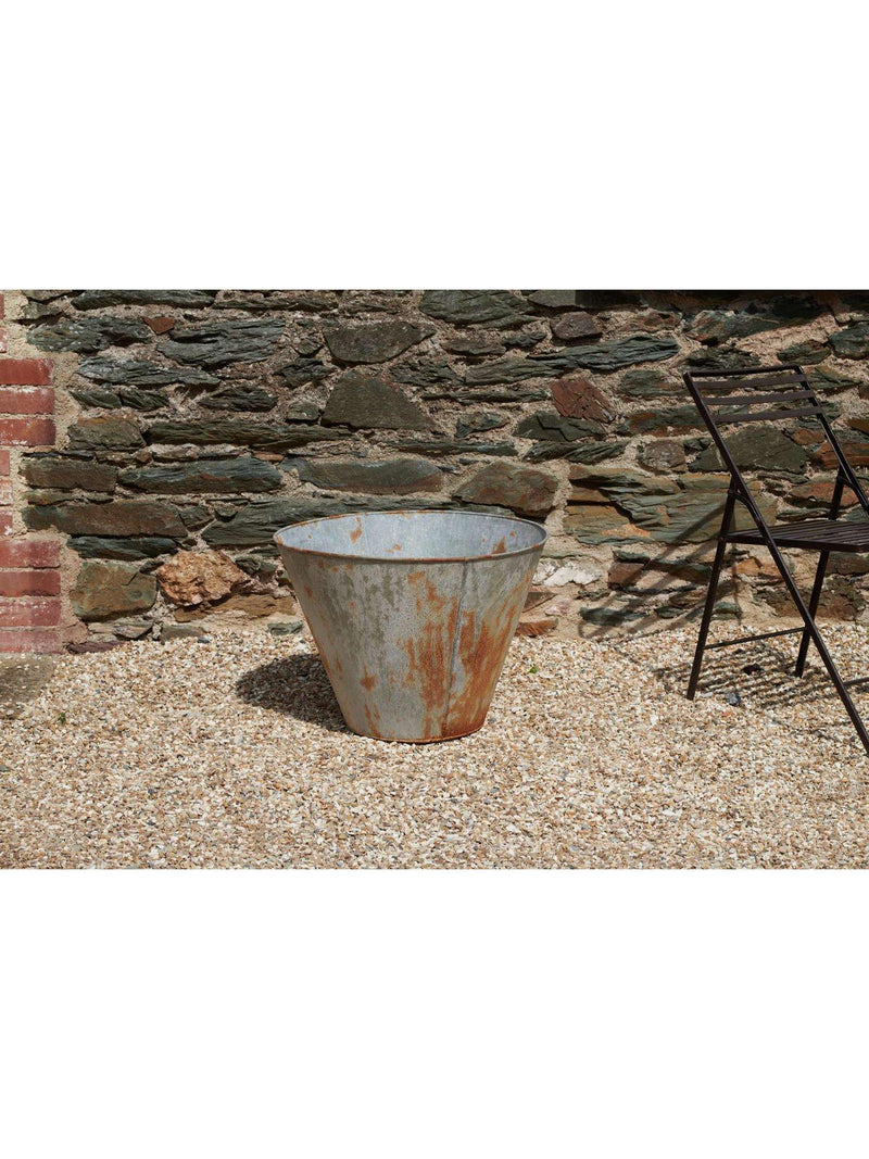nkuku Abari Large Tapered Planter 45cm (British brand)