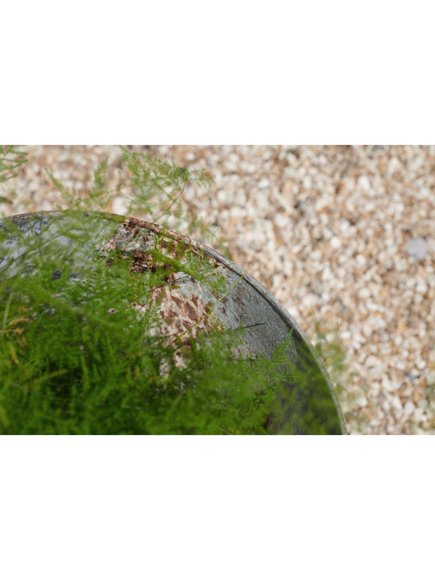 nkuku Abari medium tapered outdoor planter 40cm (British brand)