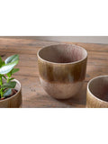 nkuku ceramic plant pot green cream large 23.5cm (British brand)