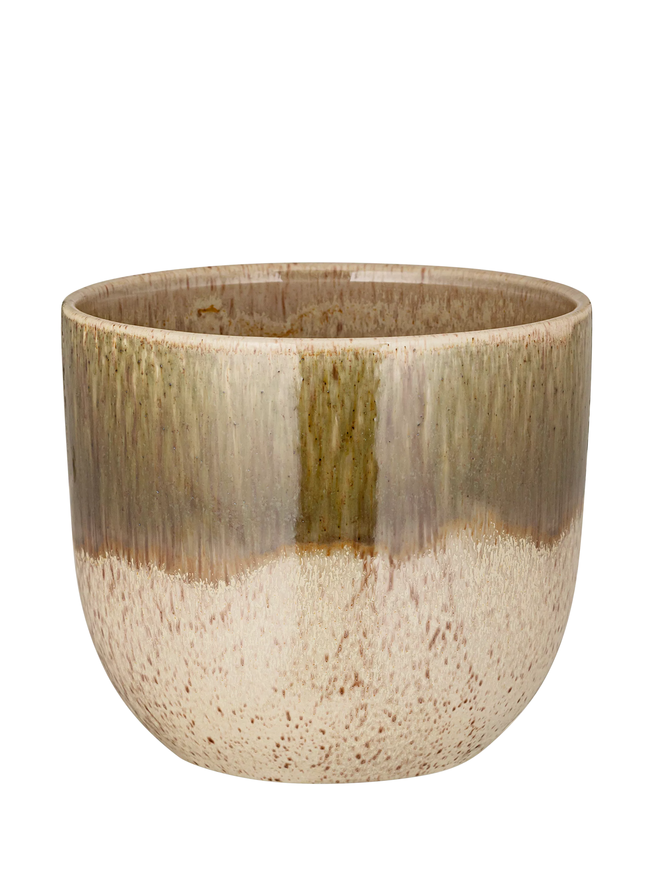 nkuku Almeida small ceramic plant pot 17.5cm (British brand)
