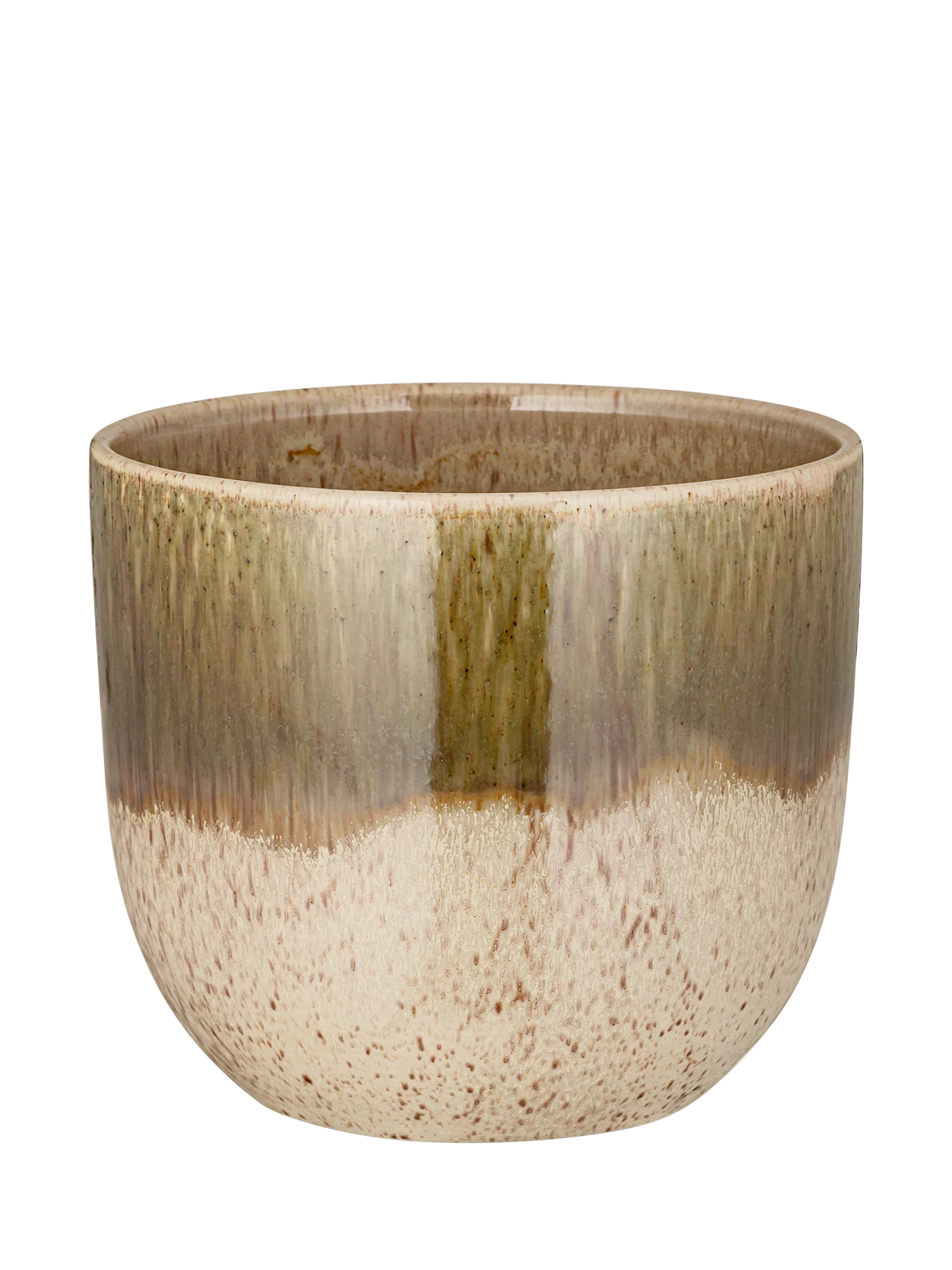 nkuku Almeida small ceramic plant pot 17.5cm (British brand)