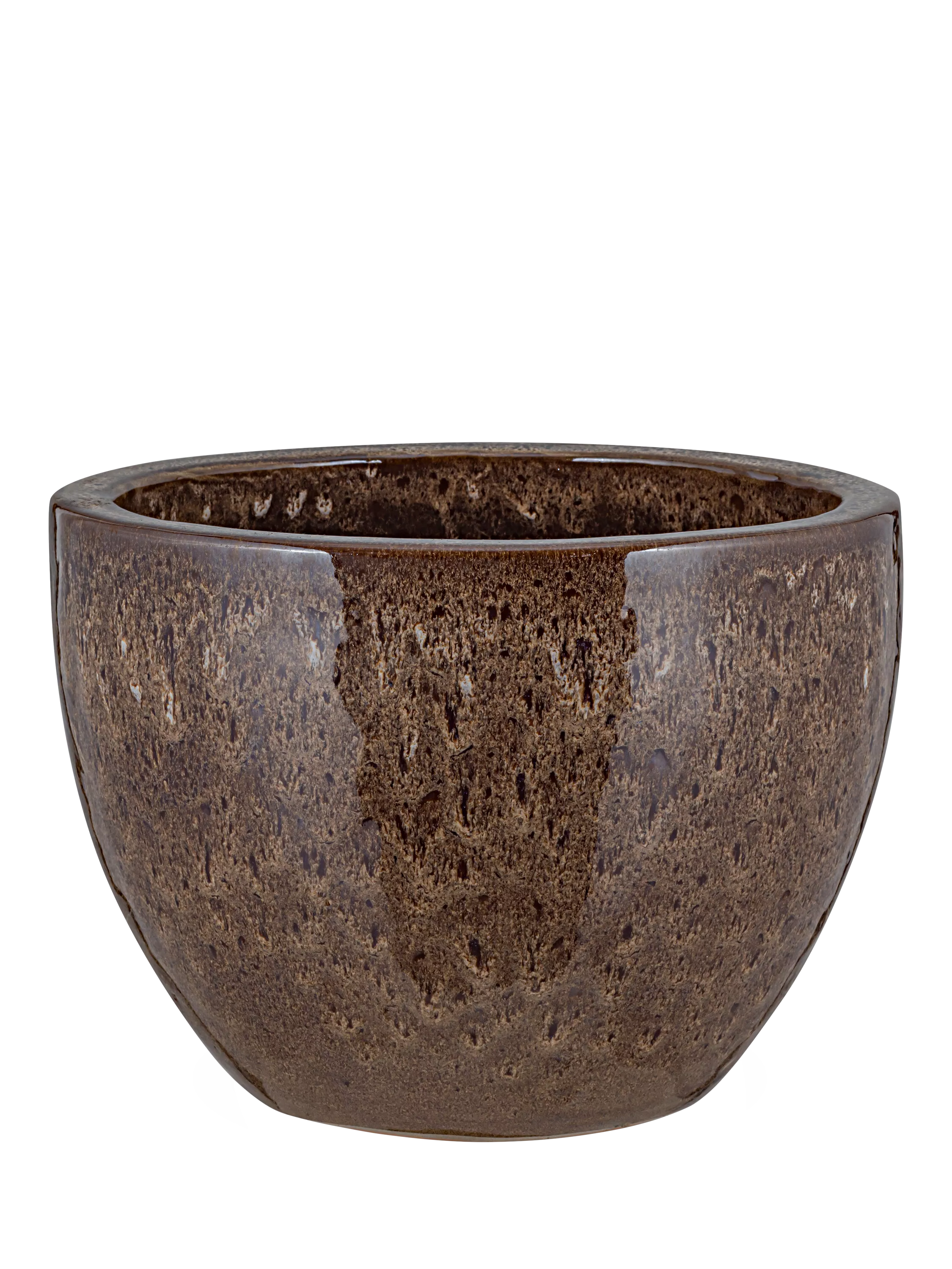 nkuku Dunai medium terracotta planter 35cm (British brand)