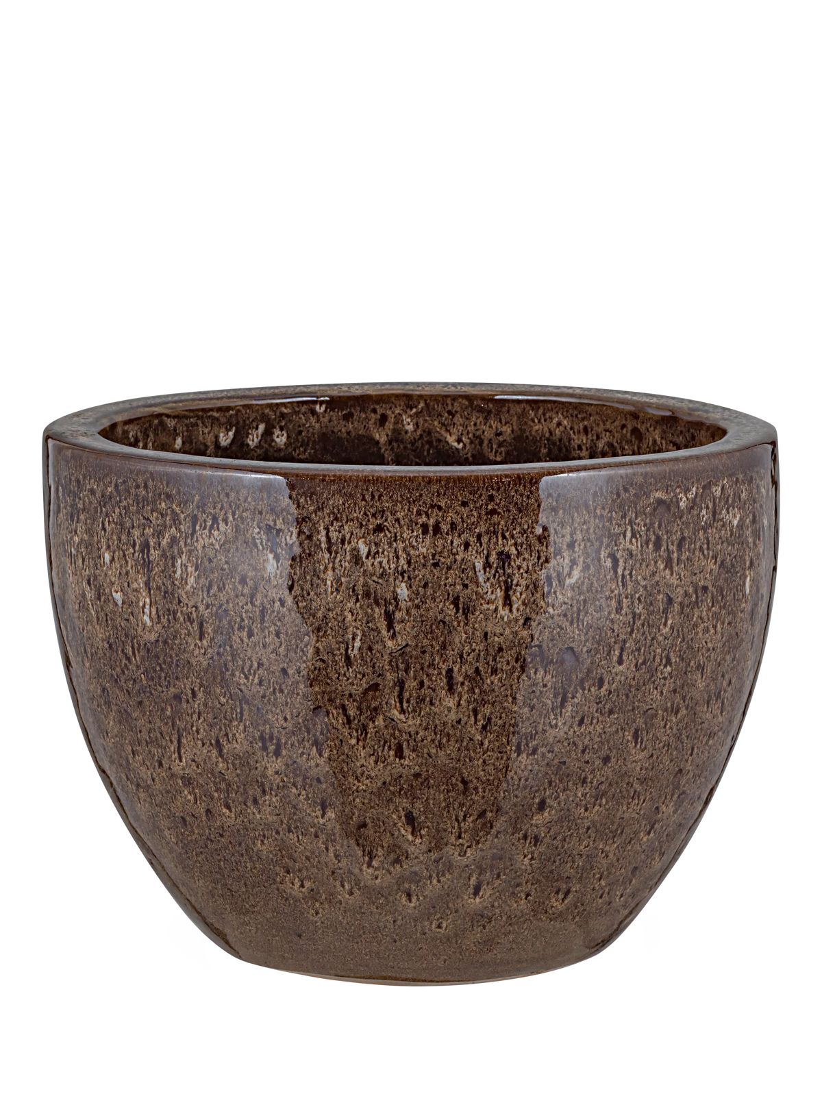 nkuku Dunai medium terracotta planter 35cm (British brand)