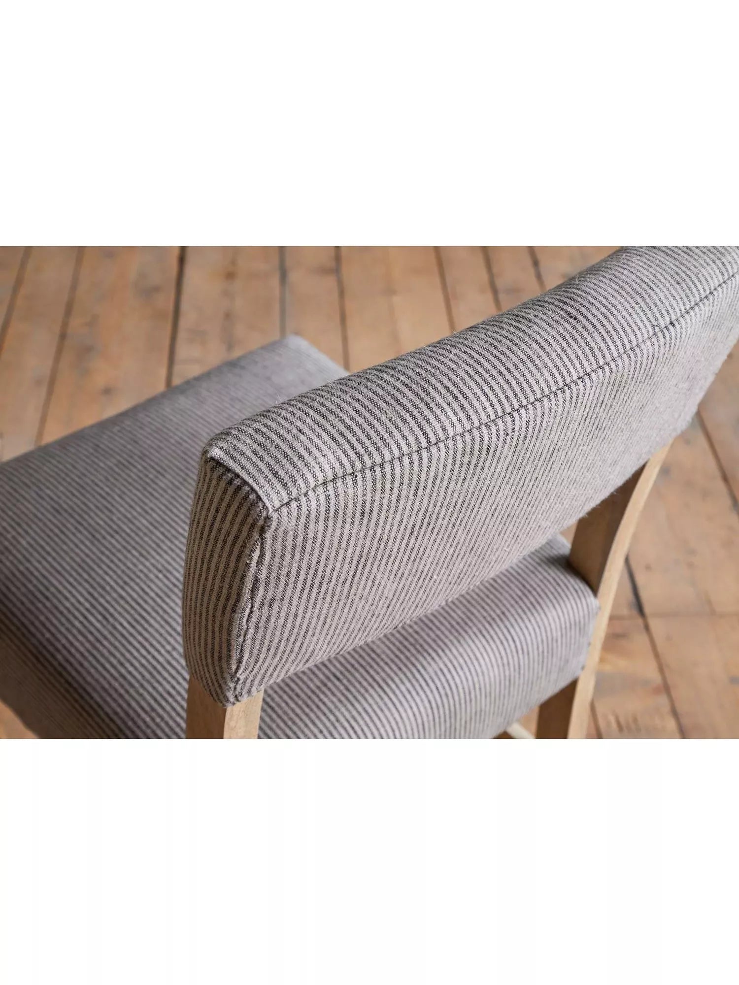 nkuku Nadeeka mango wood counter chair natural finish, imported from the UK