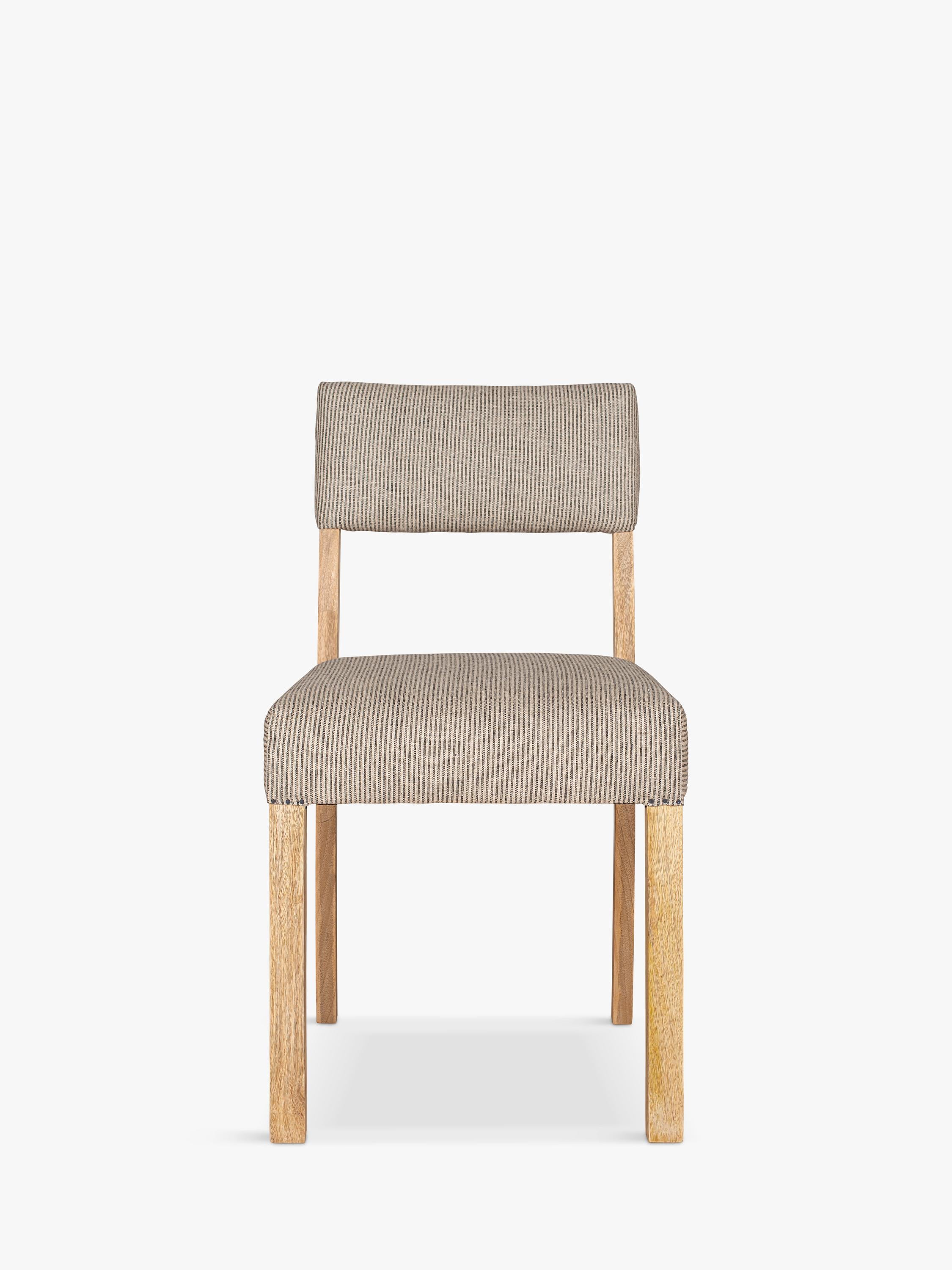 nkuku Nadeeka mango wood dining chair natural (British brand)