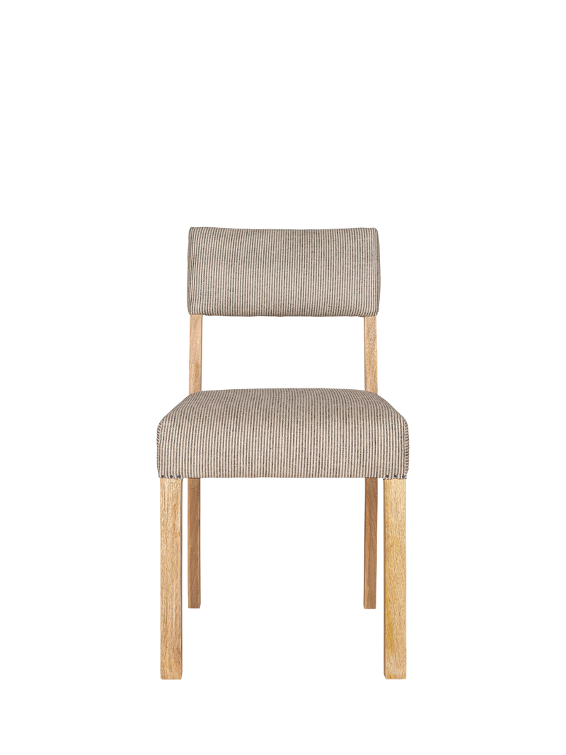 nkuku Nadeeka mango wood dining chair natural (British brand)