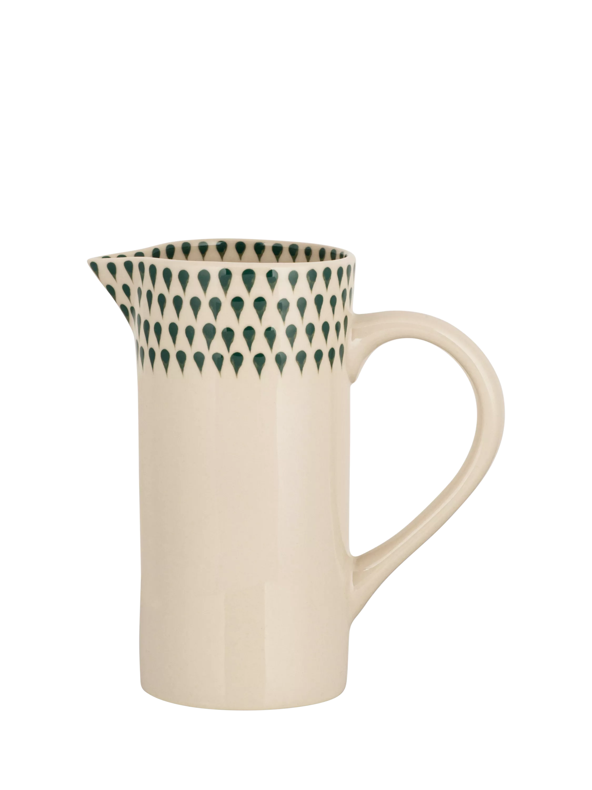 nkuku small ceramic jug 500ml, imported from the UK