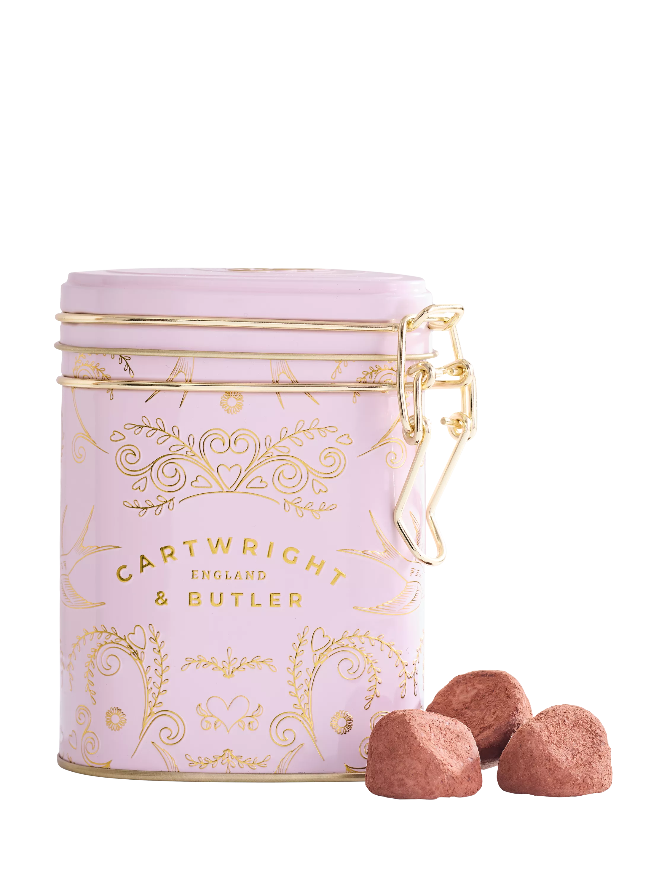 Cartwright & Butler hazel truffles tin 180g (British brand)