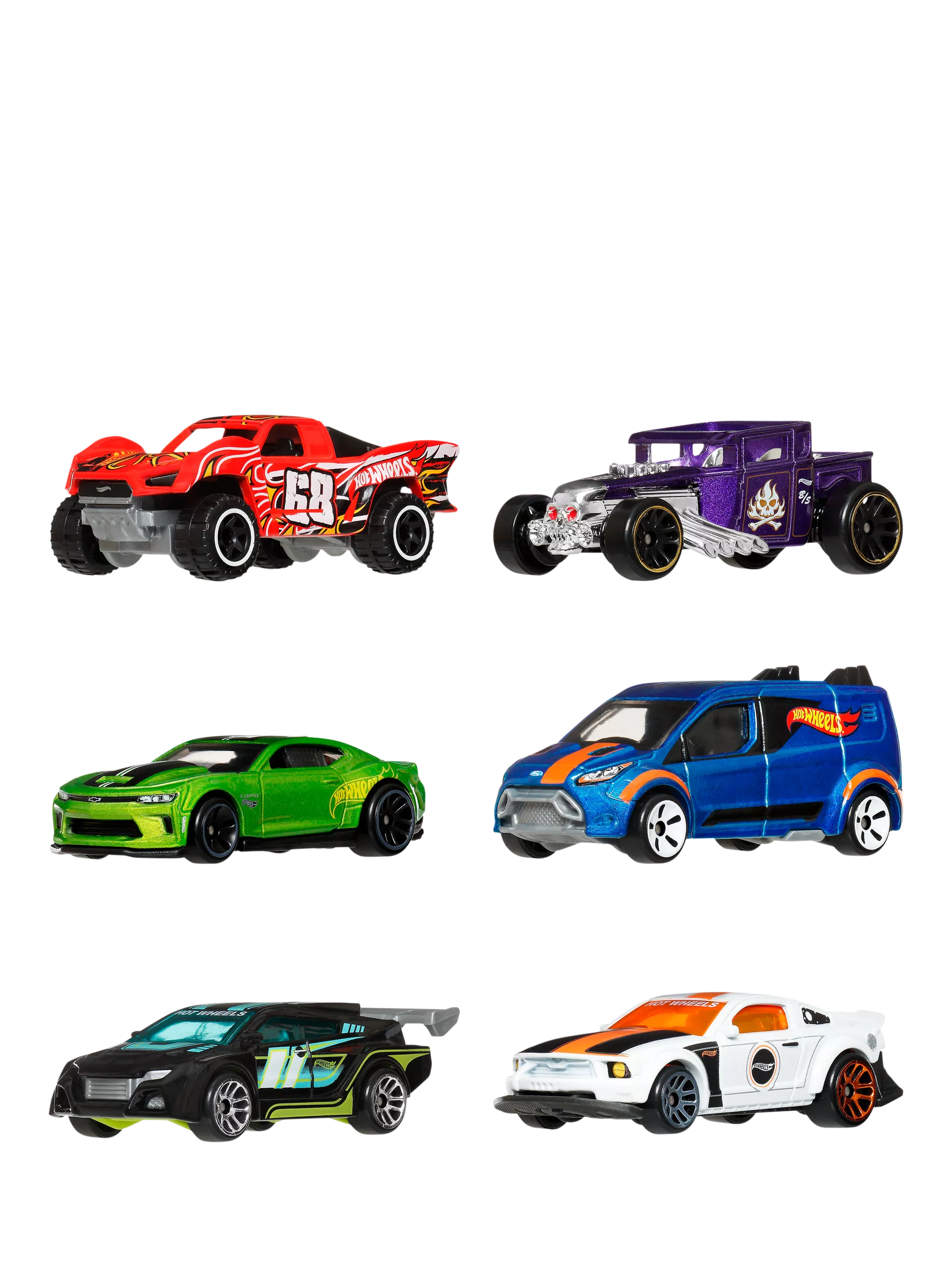 Hot Wheels Silver Series Legends toy car pack of 6 - British product