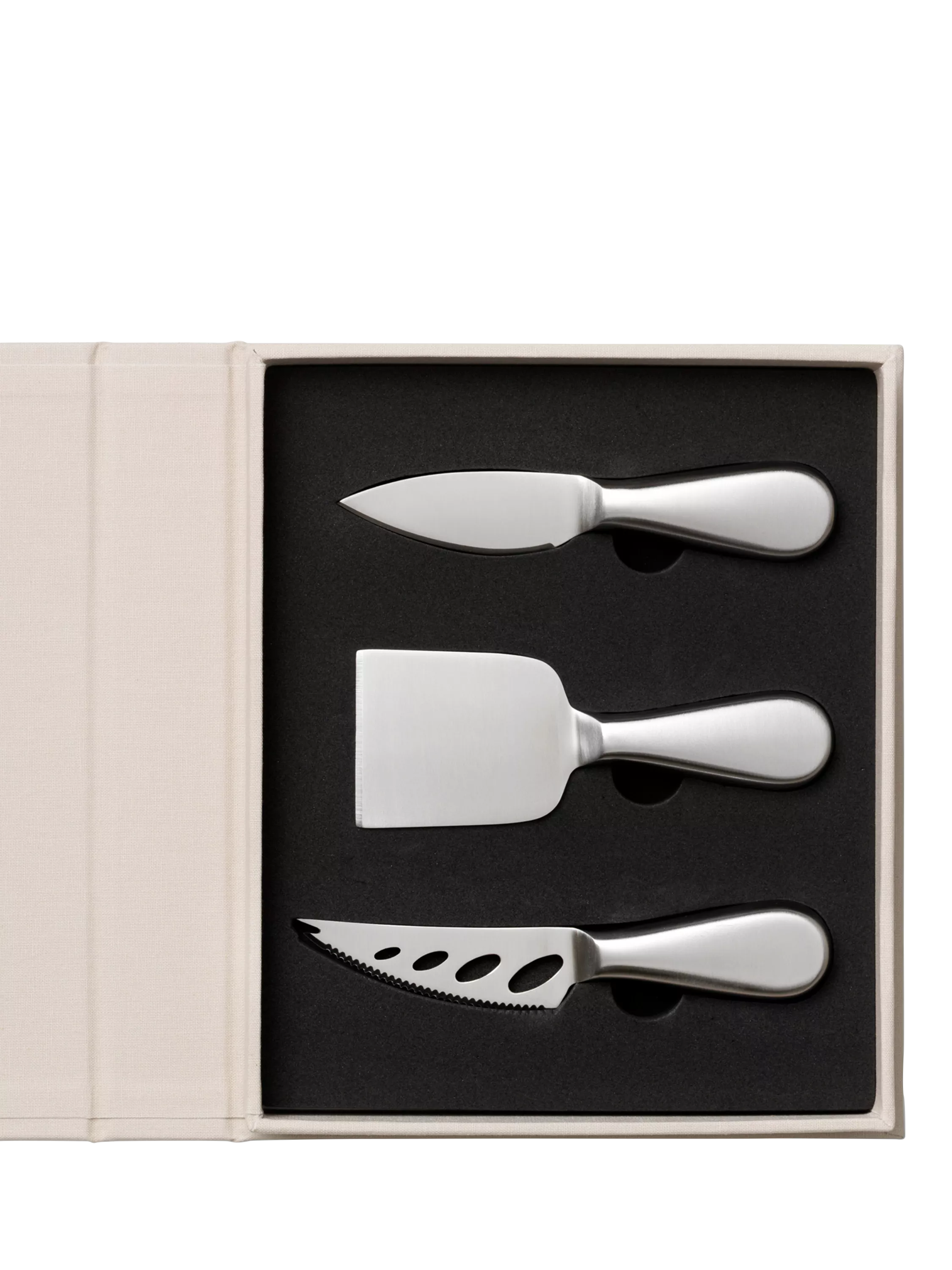 PRINTWORKS cheese tools gift set with three knives, UK version