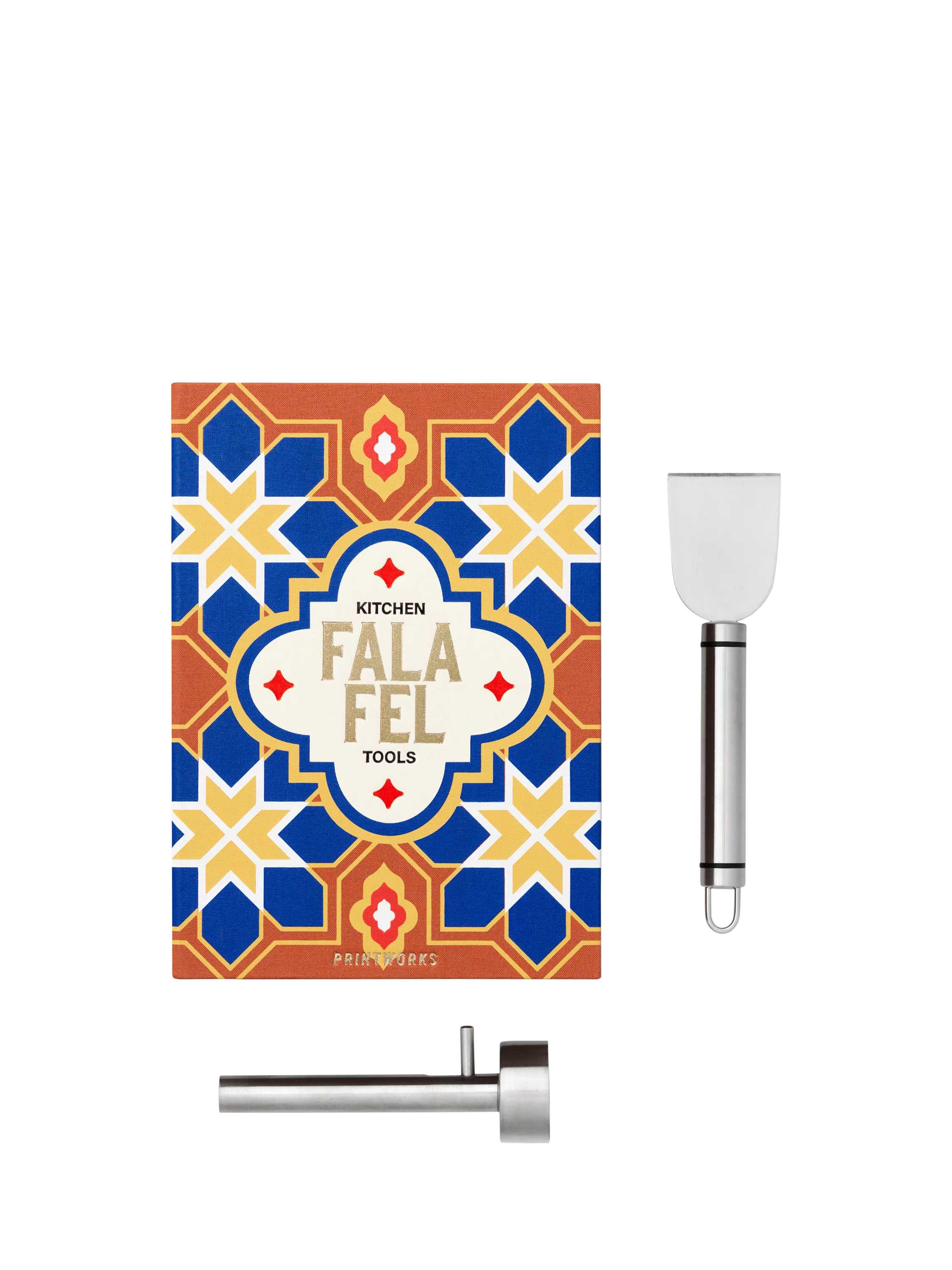 PRINTWORKS falafel tools set with scoop and scraper - British product