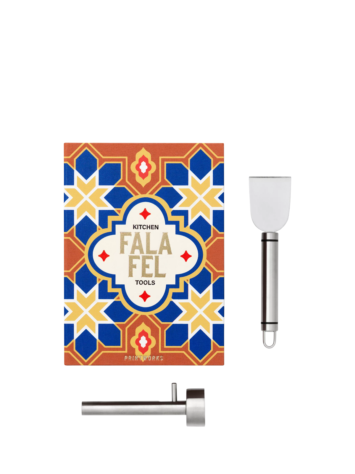 PRINTWORKS falafel tools set with scoop and scraper - British product