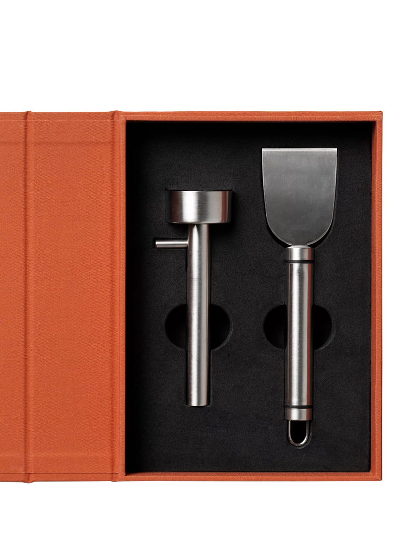 PRINTWORKS falafel tools set with scoop and scraper - British product