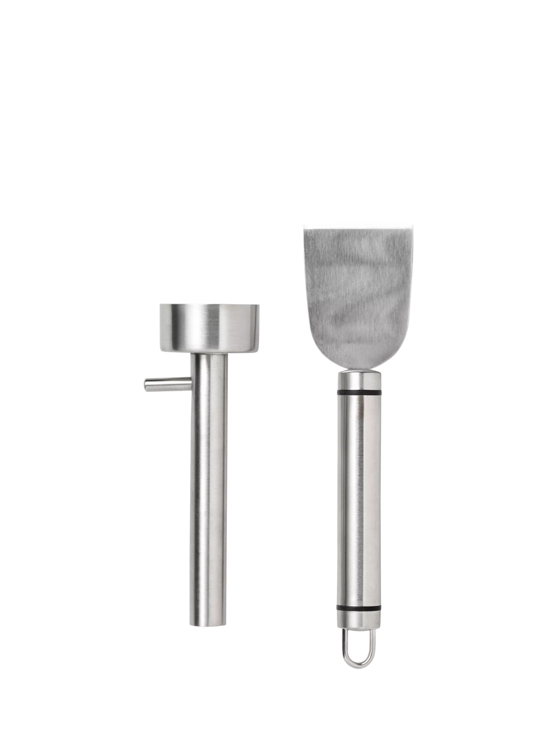 PRINTWORKS falafel tools set with scoop and scraper - British product
