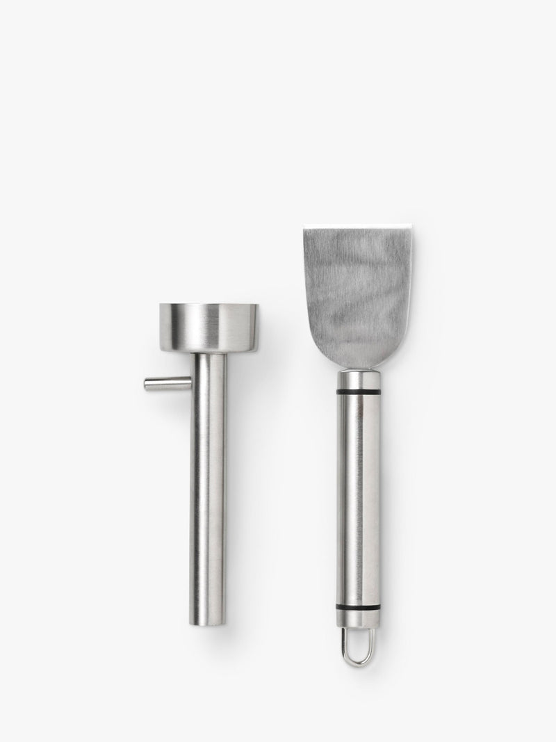 PRINTWORKS falafel tools set with scoop and scraper - British product