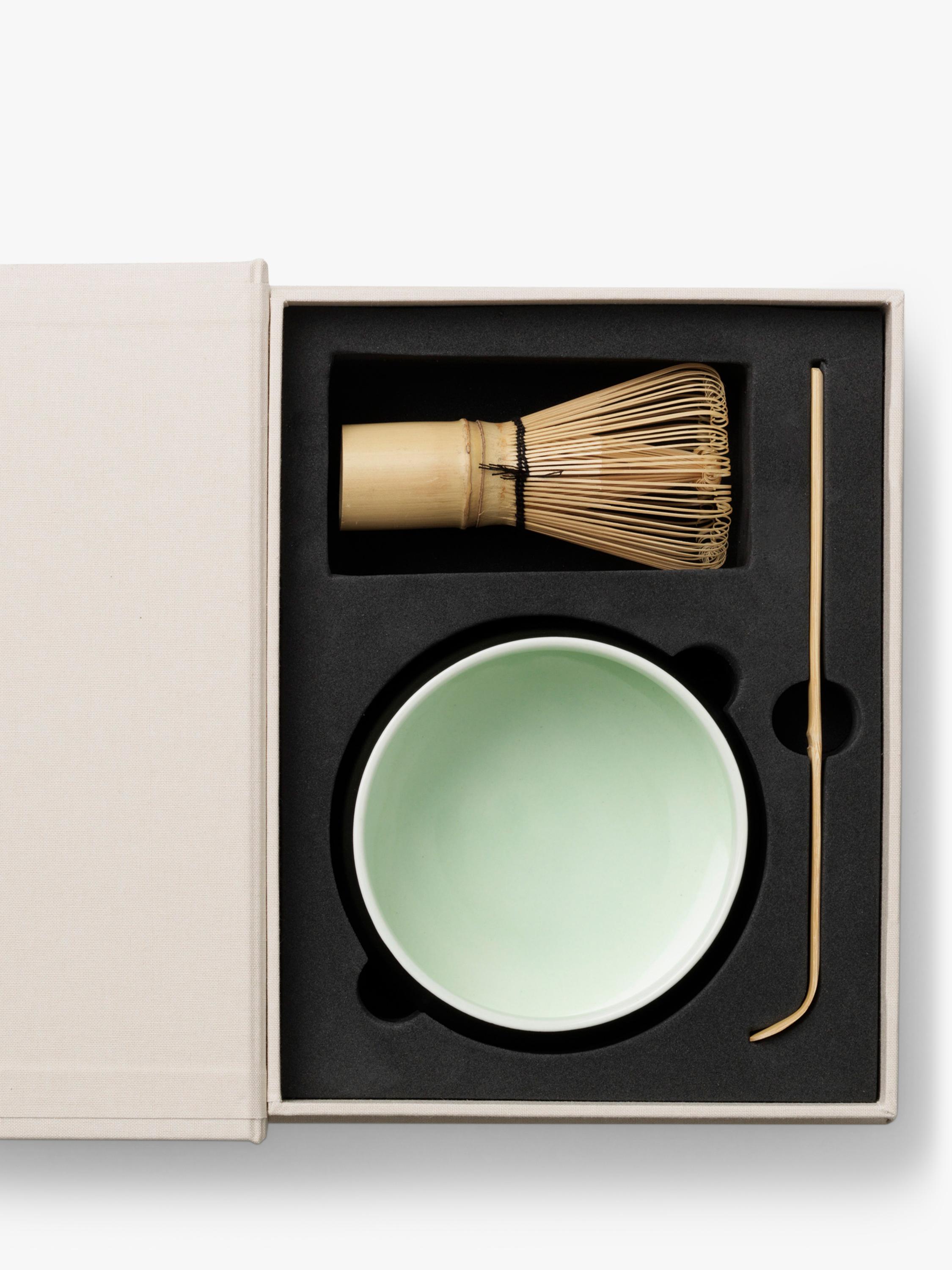 PRINTWORKS Essentials matcha kit with bamboo whisk, imported from the UK
