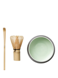 PRINTWORKS Essentials matcha kit with bamboo whisk, imported from the UK
