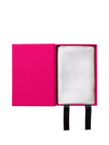 PRINTWORKS fire blanket in cerise decorative box, imported from the UK