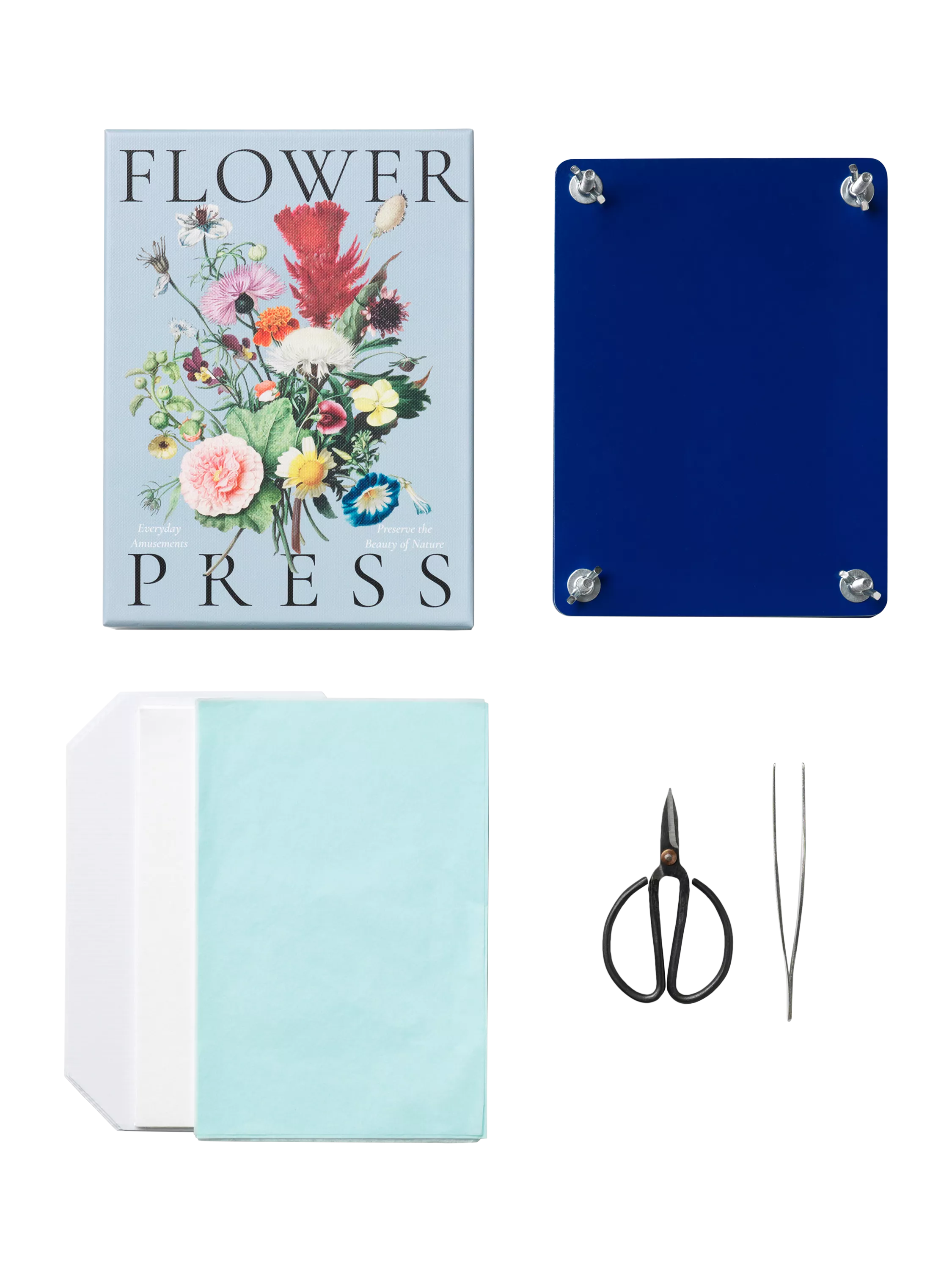 PRINTWORKS flower press kit - British product