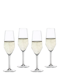 Spiegelau crystal champagne flute set of 4 240ml, imported from the UK