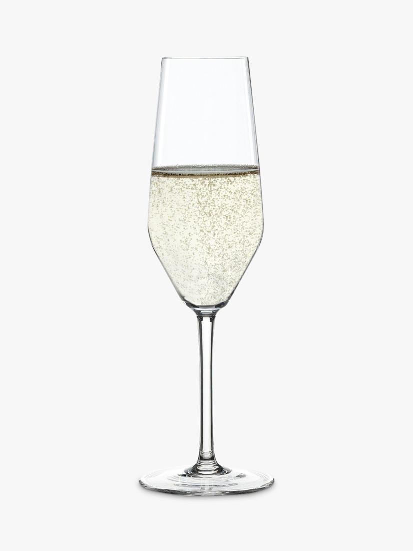 Spiegelau crystal champagne flute set of 4 240ml, imported from the UK