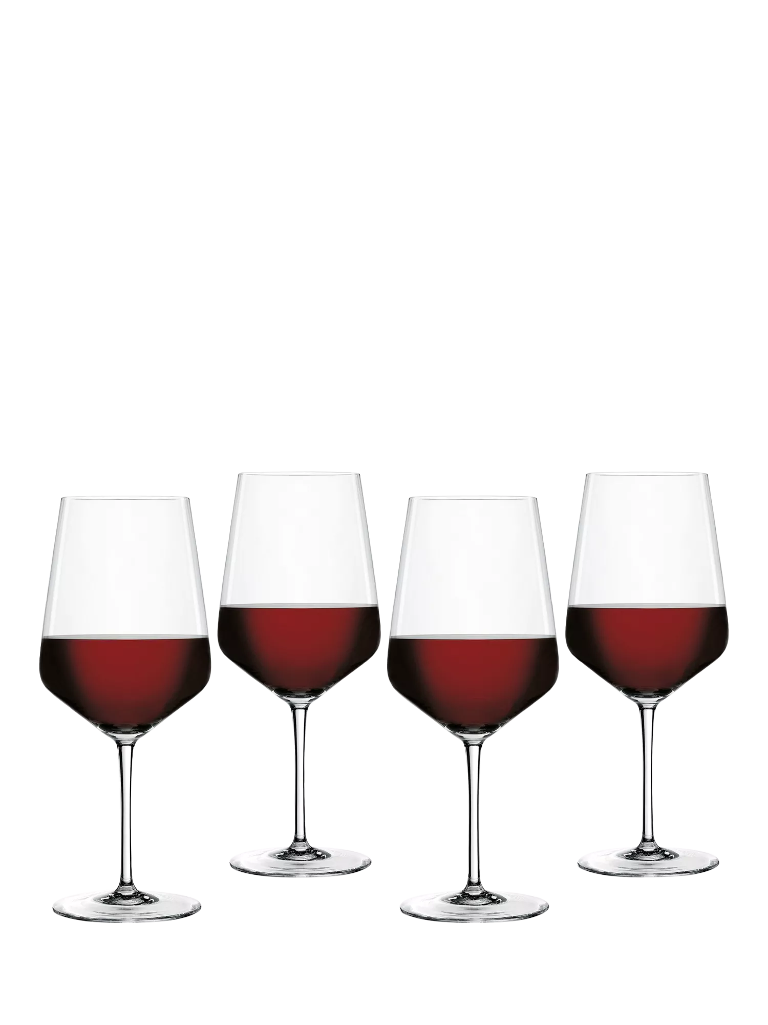 Spiegelau red wine glasses Style Crystal set of 4 630ml, UK version