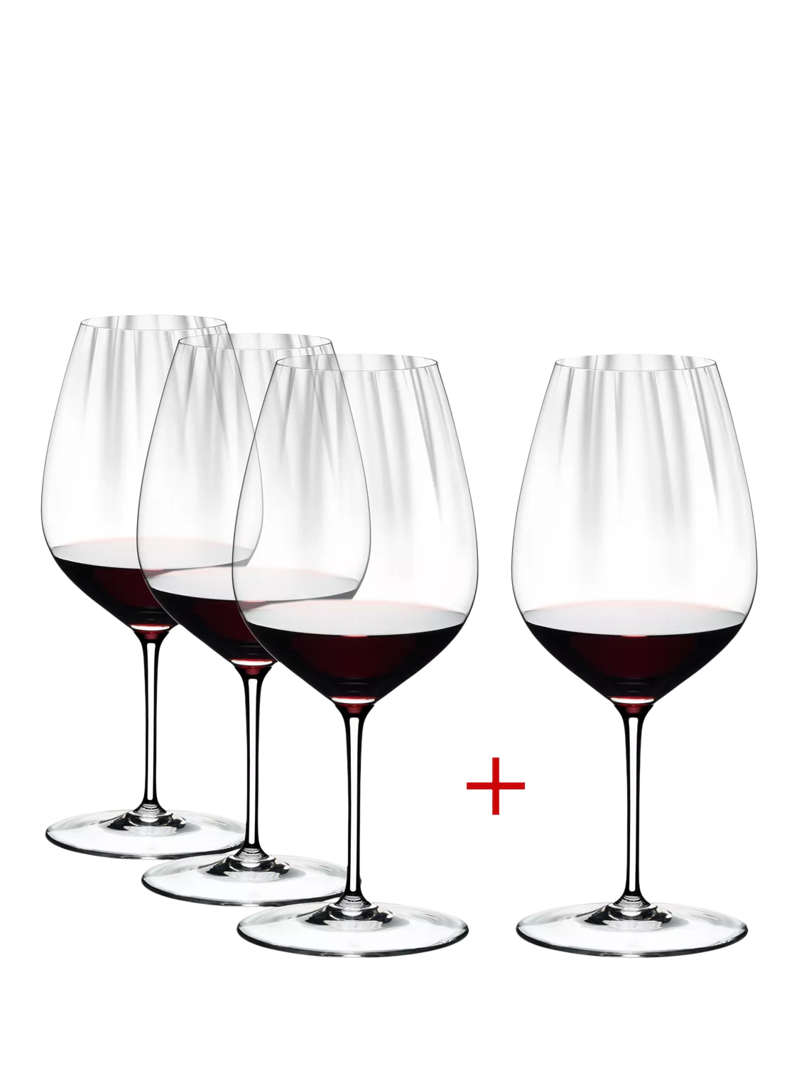RIEDEL Performance crystal wine glasses set of 4 834ml - British product